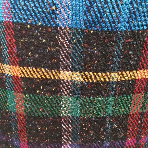 CECILIA PRADO Anthropologie Plaid Saia Selena Knit Multicolor Mini Skirt M - Picture 6 of 8